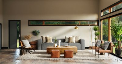 Kleur en textuur: creatief ontwerpen van een mannelijke slaapkamer